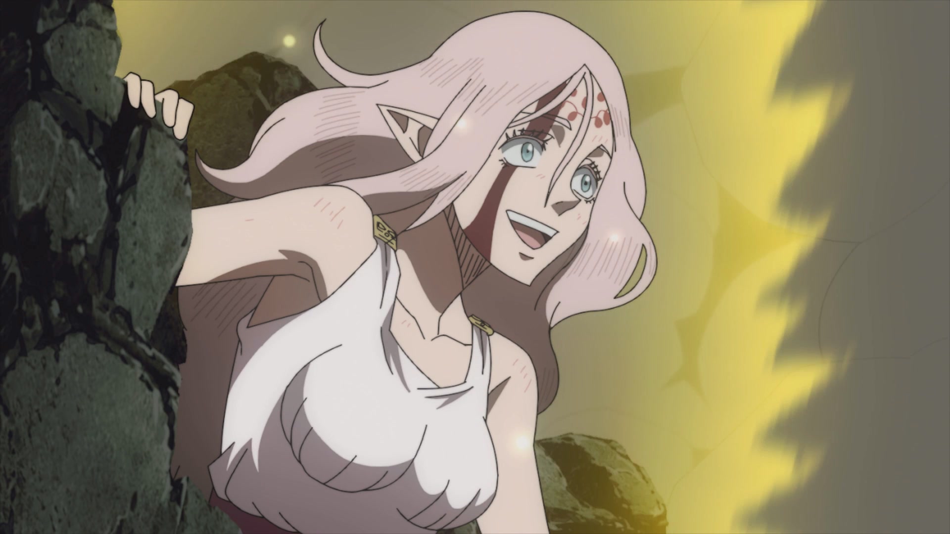 Черный Клевер фансервис. Black Clover Fana Elf. Мариэлла Black Clover.